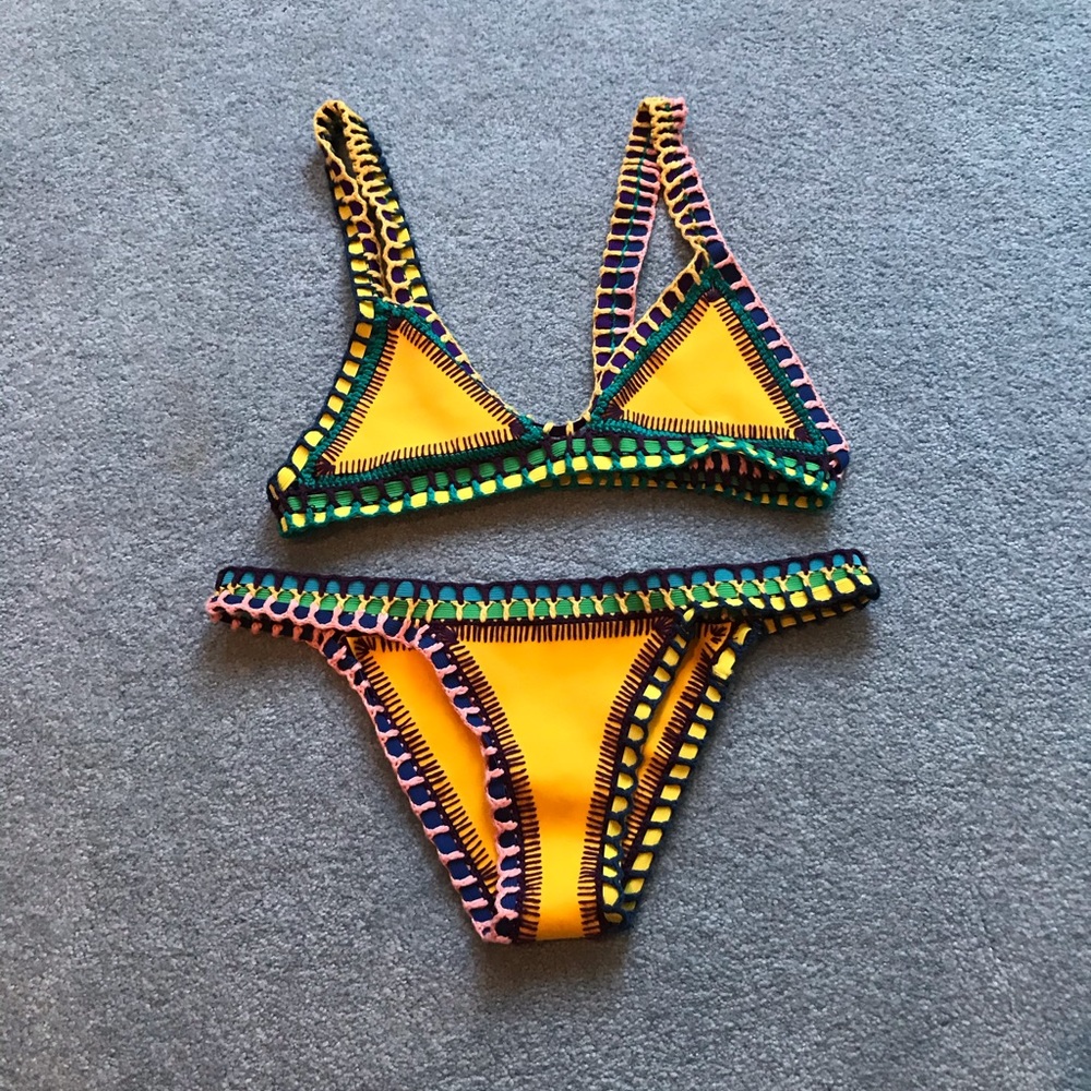 Kiini yellow bikini